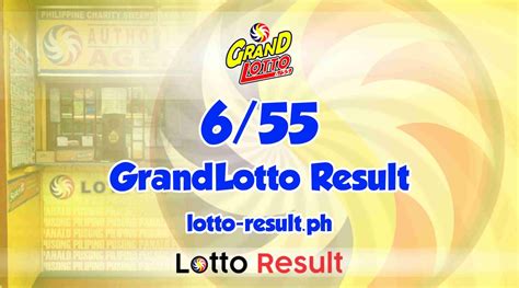 grand lotto 6/55 schedule|6/55 LOTTO RESULT .